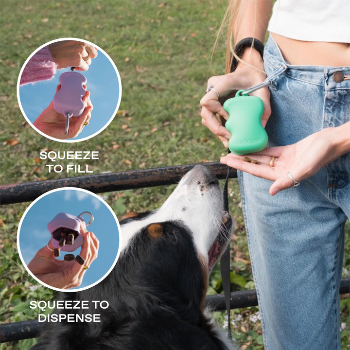 Springland's Silicone Dog Treat Dispenser Black