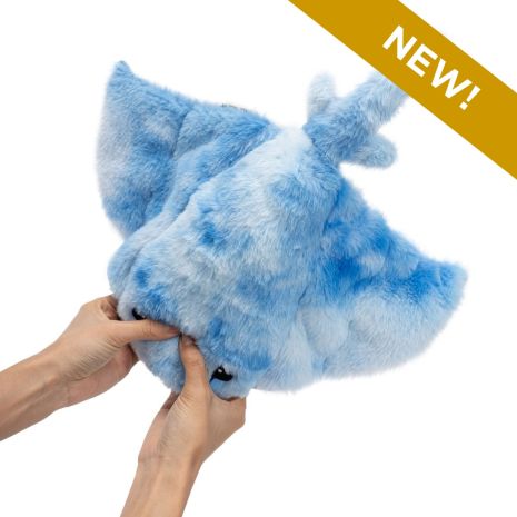 Tall Tails Animated Manta Ray Plush Dog Toy 8"