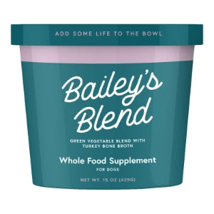 Green Juju Bailey's Blend Frozen Supplement for Dogs and Cats 15oz