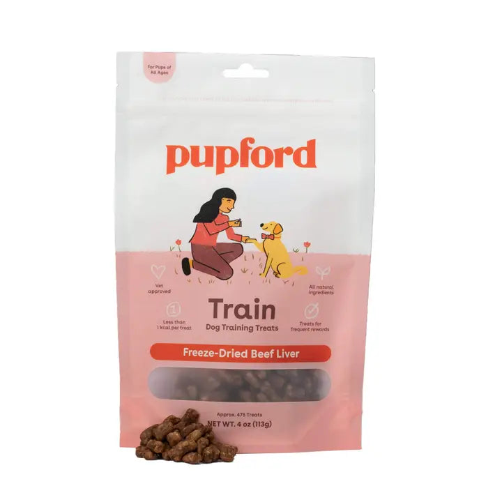 Pupford Freeze Dried Beef Liver Training Treats 4oz