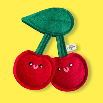 Catnip Cherries Cat Toy