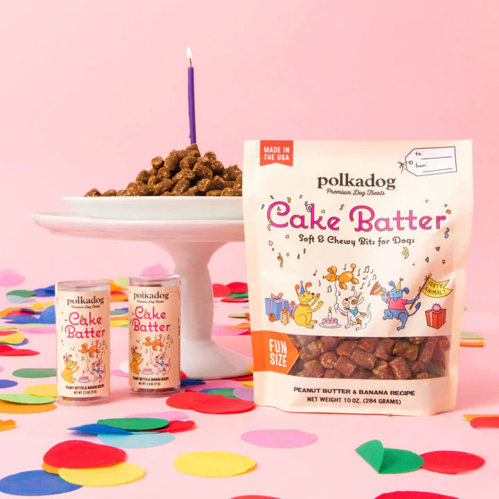 Polkadog Cake Batter Soft & Chewy Bits