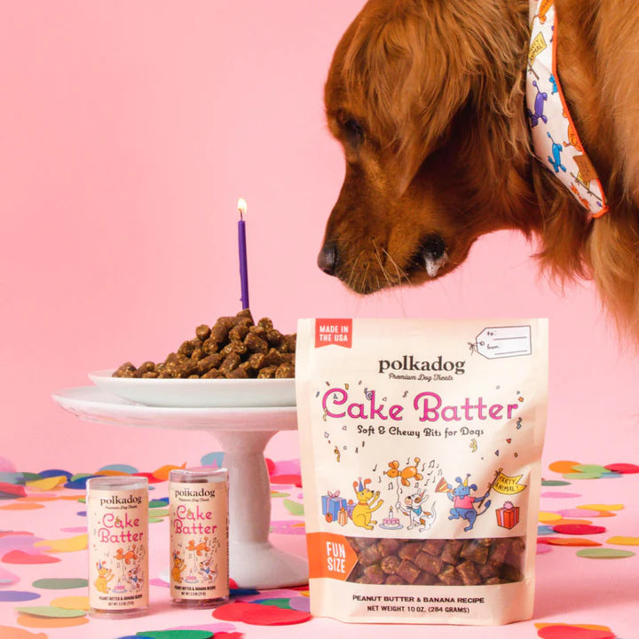 Polkadog Cake Batter Soft & Chewy Bits