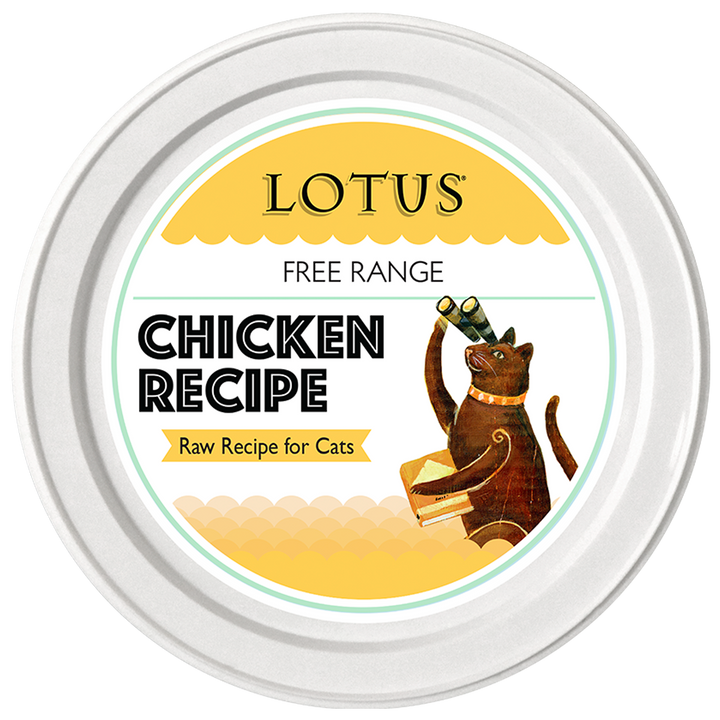 Lotus Cat Frozen Raw Grain Free Chicken 24oz