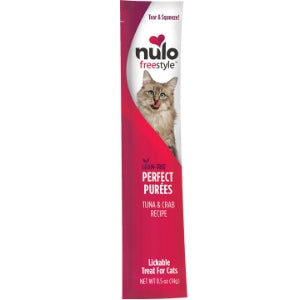 Nulo Freestyle Cat Puree Grain Free Tuna and Crab 0.5oz (singles)