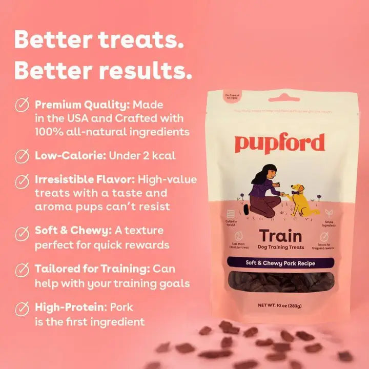 Pupford Soft Pork Training Treats 5oz