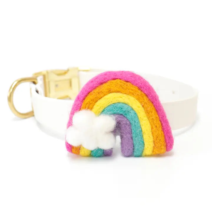 Wool Rainbow Collar Accessory