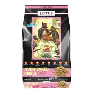 Lotus Oven Baked Dog Food Grain Free Turkey 20lb