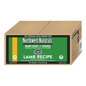 Northwest Naturals Frozen Lamb Nuggets Food for Dogs 15lb