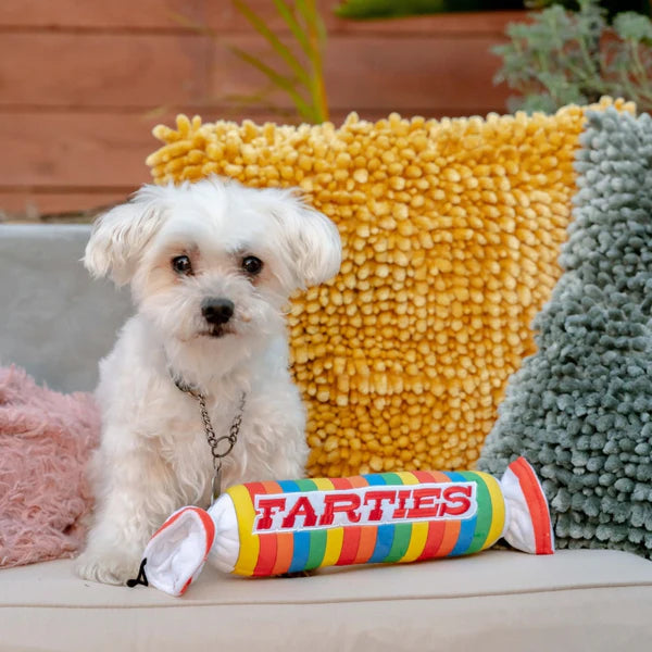 Farties Small Plush Dog Toy