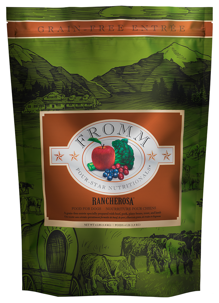 Fromm Four Star Dog Grain Free Rancherosa Dry Dog Food 4lb