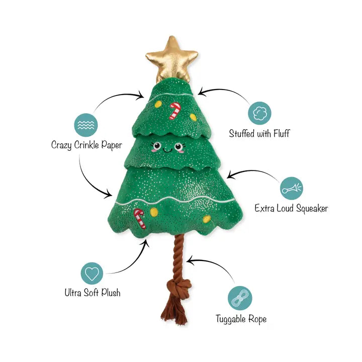 Fir Real Fun Ahead Plush Dog Toy