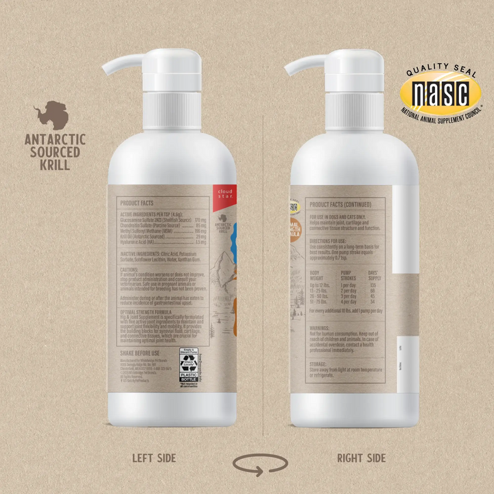 Grizzly Joint Aid Liquid for Dogs 16oz