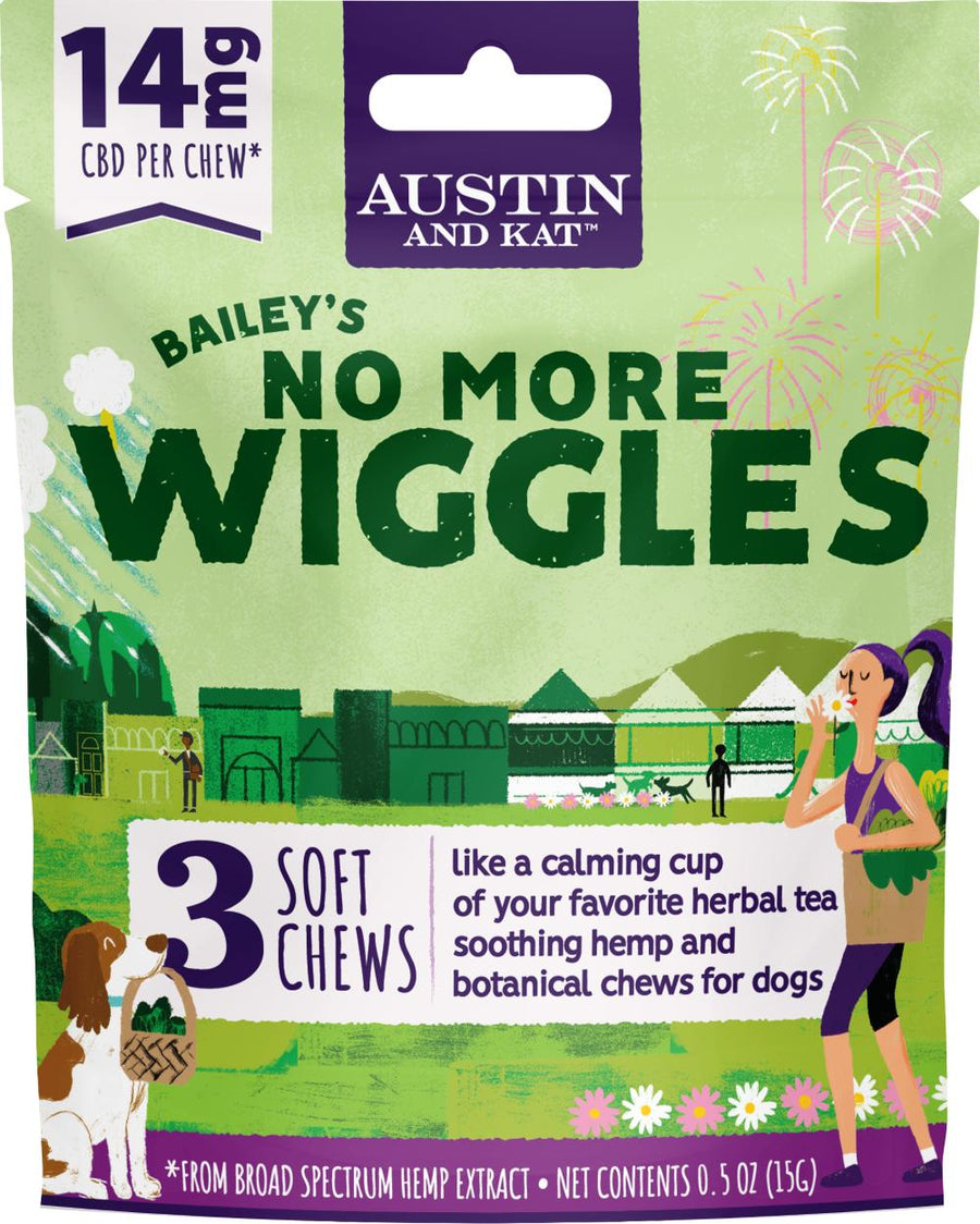 Austin & Kat No More Wiggles Chew 3pk