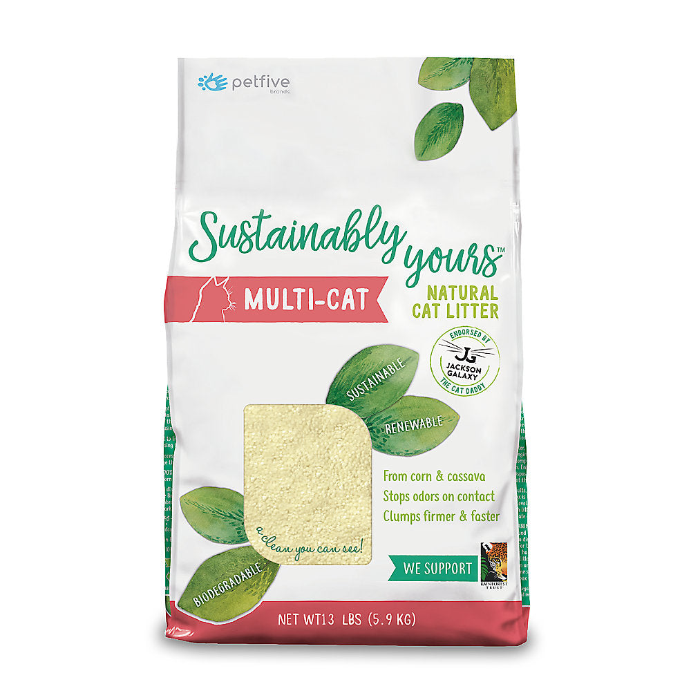 Sustainably Yours Multi-Cat Litter 13lb