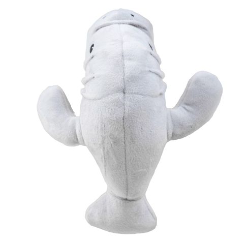 Territory Manatee Squeaker Plush Toy for Dogs 10"