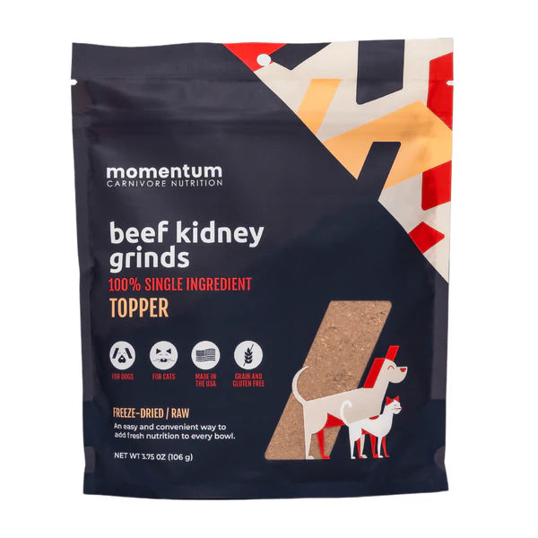 Momentum Beef Kidney Grinds Topper 3.75oz