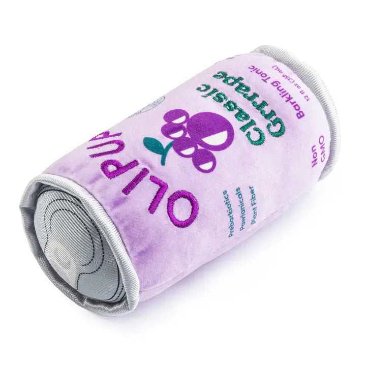 Olipup Grrrape Squeaker Plush Dog Toy