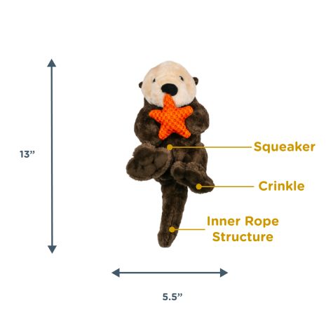 Tall Tails Otter Rope Dog Toy