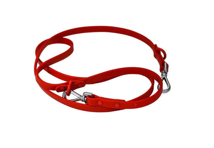 Toiffer Waterproof Leash Scarlet Red