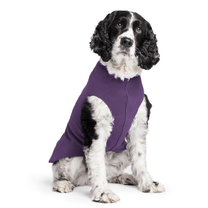 Goldpaw Stretch Fleece Dog & Cat Pullover, Huckleberry Purple