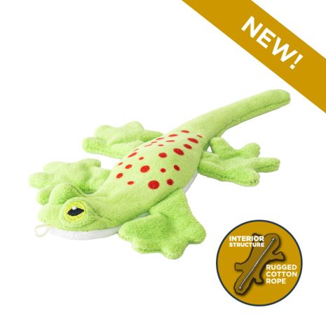 Tall Tails Stuffless Lizard With Squeaker Toy for Dogs 8"