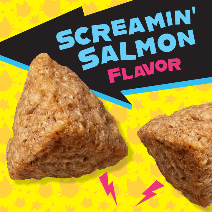 PurrSnackitty Crunch Screamin' Salmon Cat Treats 3oz