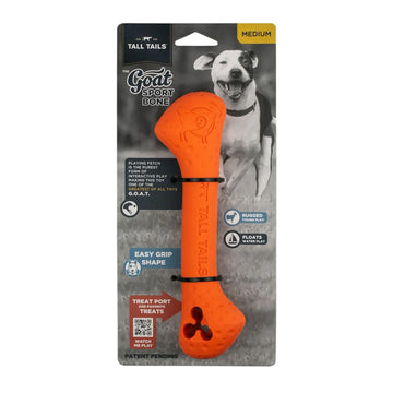 Tall Tails GOAT Sport Bone Medium Dog Toy