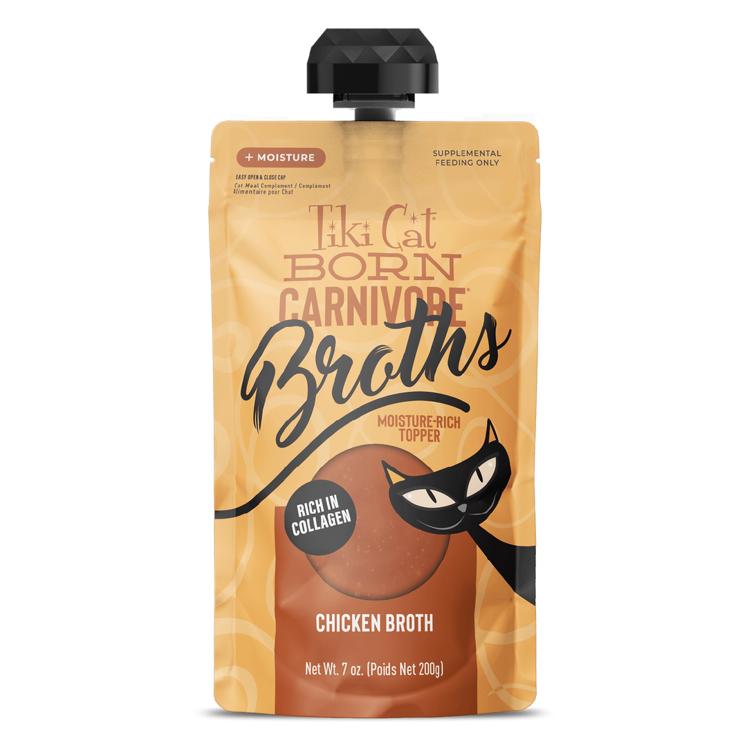 Tiki Cat Chicken Broth 7oz For Cats