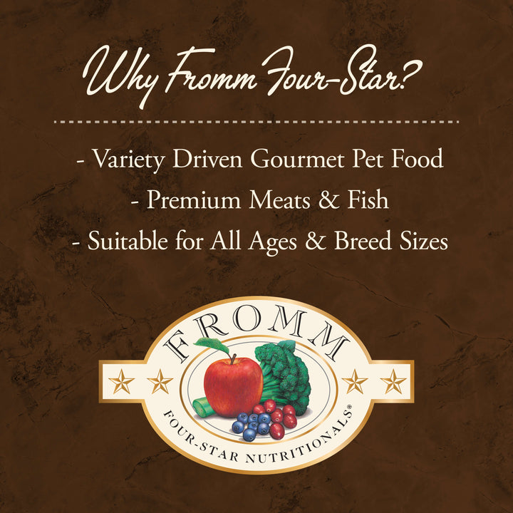 Fromm Four Stars Grain Free Game Bird Dry Dog Food 4lb