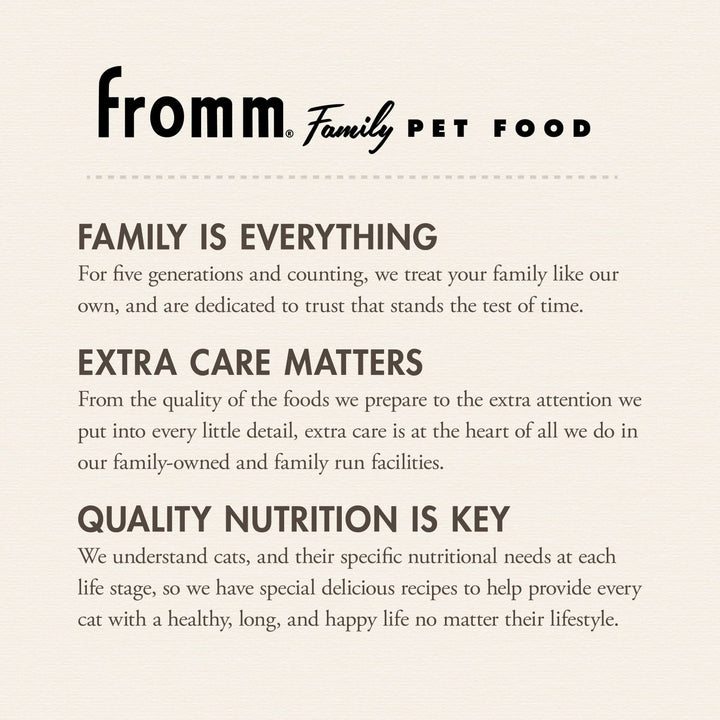 Fromm Gold Indoor Cat Dry Cat Food 10lb