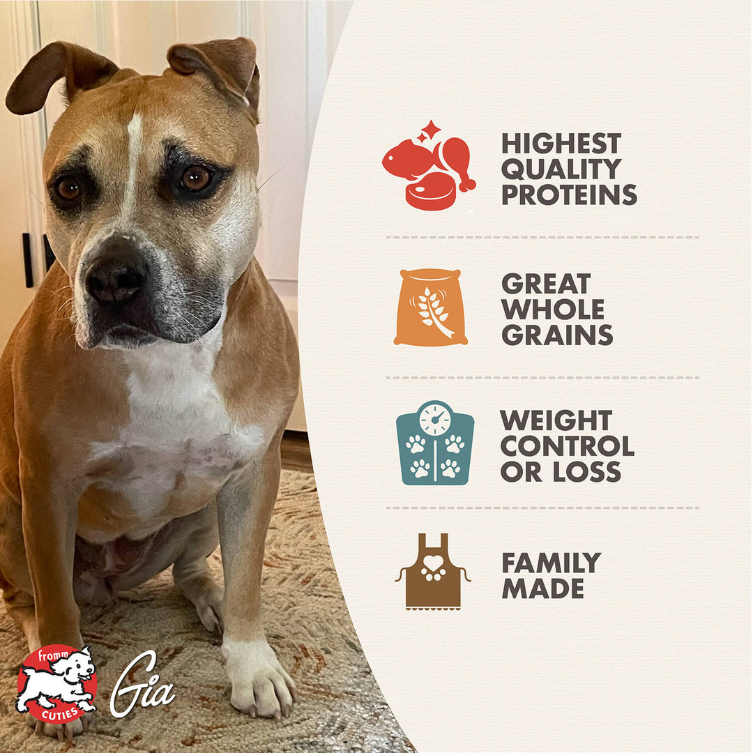 Fromm Gold Weight Management Adult Dry Dog Food 30lb