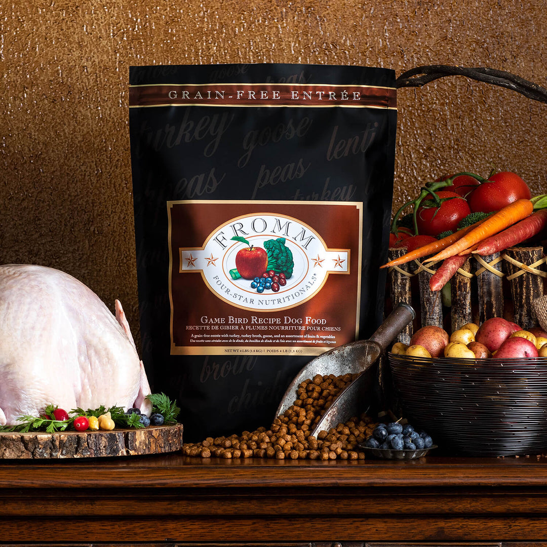Fromm Four Stars Grain Free Game Bird Dry Dog Food 4lb
