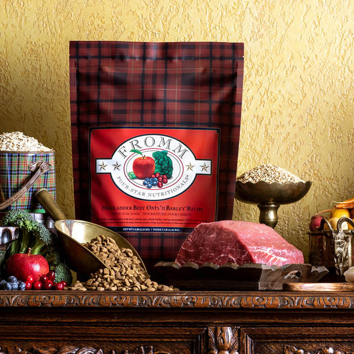 Fromm Dog Highlander Beef Oats Dry Dog Food 26lb
