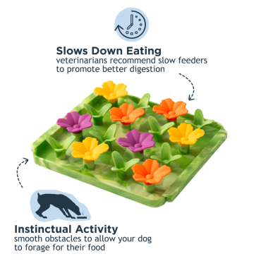 Tall Tails Wildflower Foraging Mat for Dogs