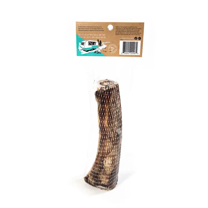 Winnie Lou Bison Marrow Bone for Dogs 6-8"