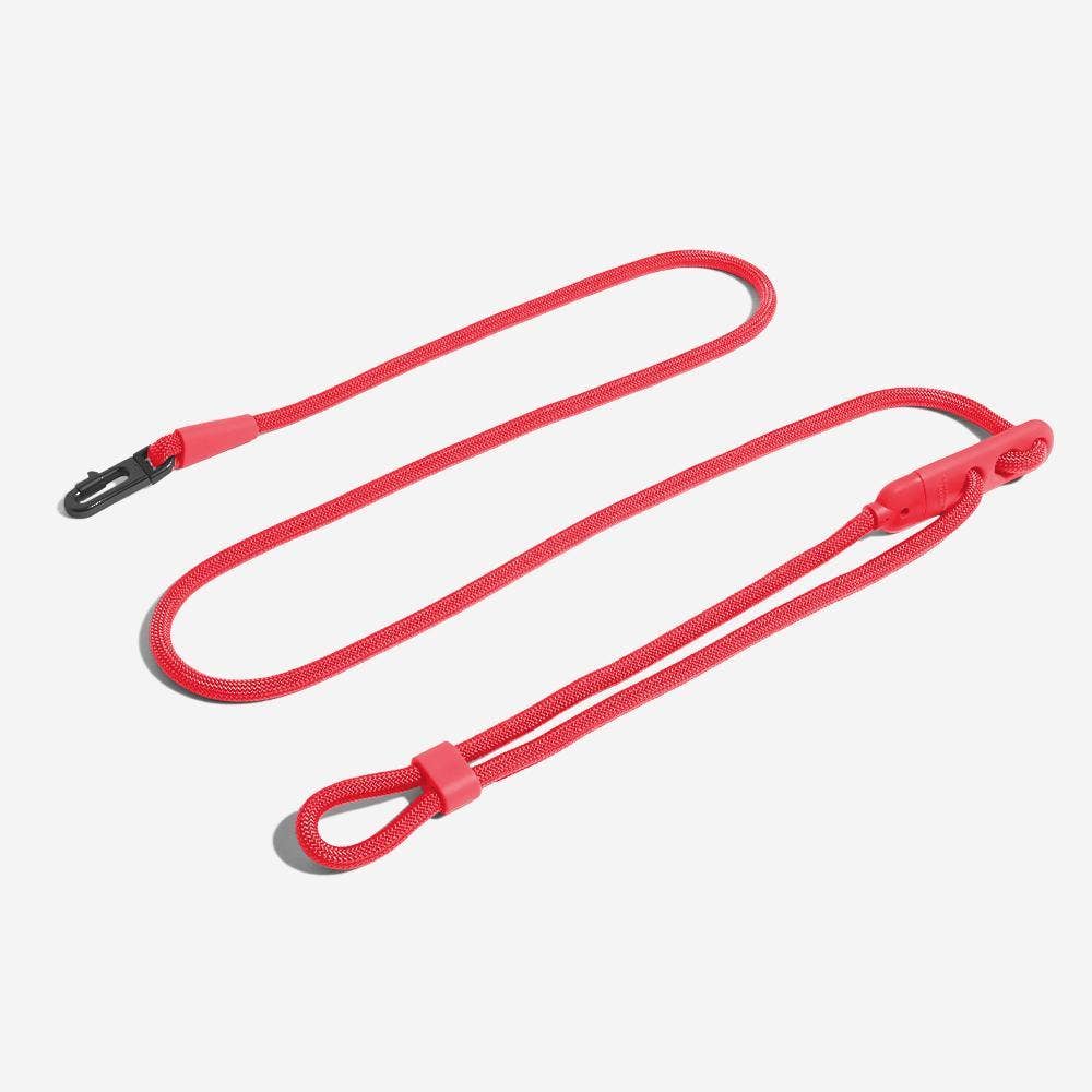 Neon Coral Hands-Free Leash