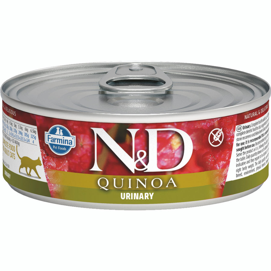 Farmina N&D Cat Food Quinoa Urinary Recipe 2.8oz