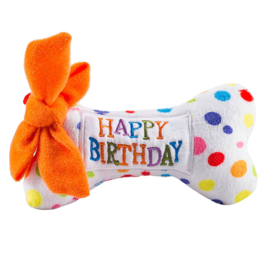 Happy Birthday Bone Large Dog Toy