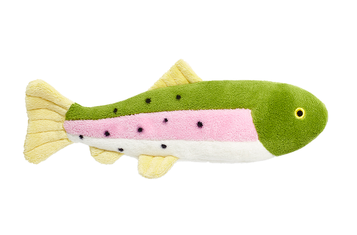 Burt The Lake Trout Dog Toy