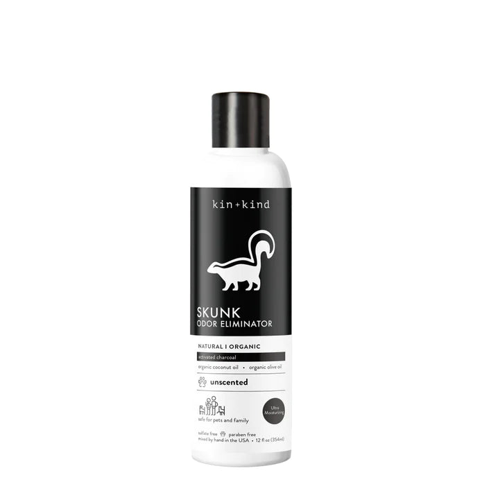 Kin+Kind Skunk Odor Eliminator Pet Shampoo 12oz