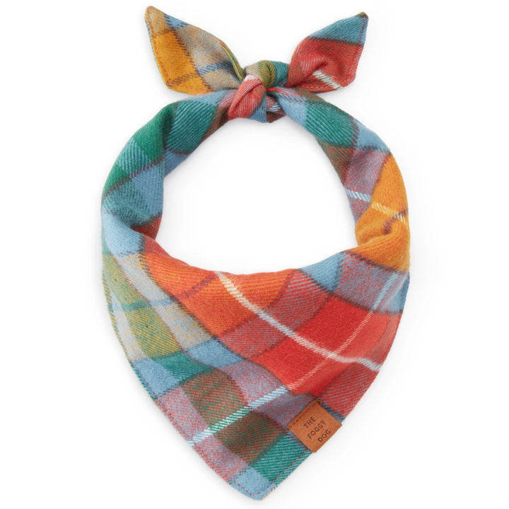 Buchanan Flannel Dog Bandana