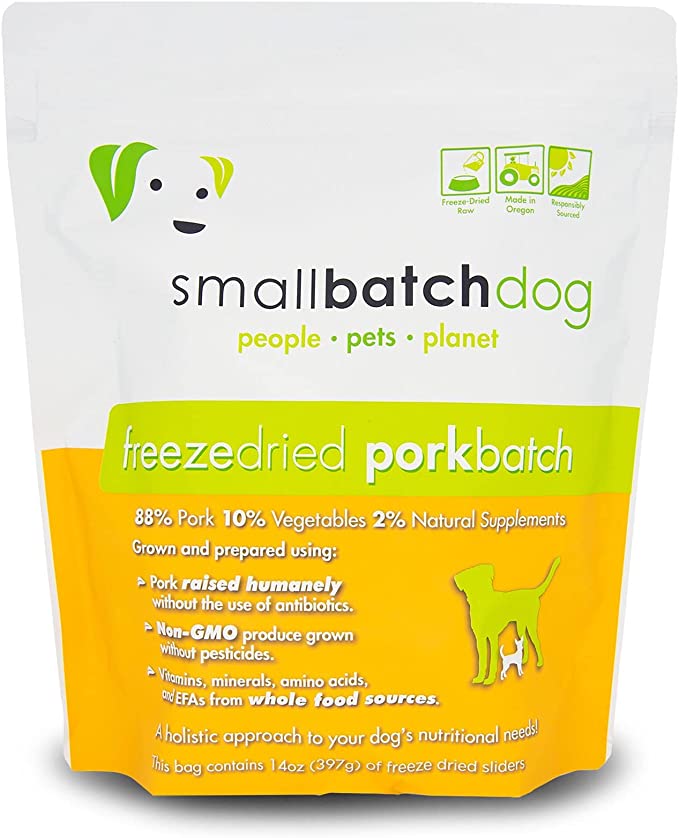 Smallbatch Frozen Pork Sliders 3lb for Dogs – Toiffer Pet Outfitter