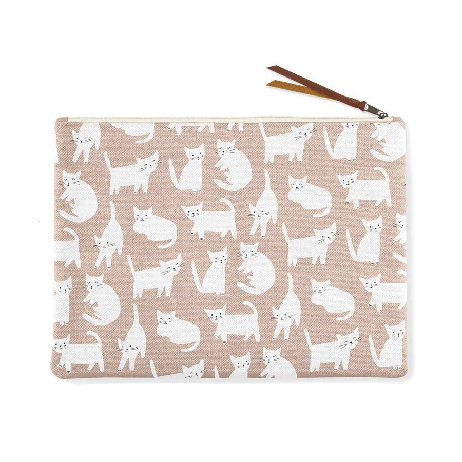 Miss Kitty Canvas Pouch