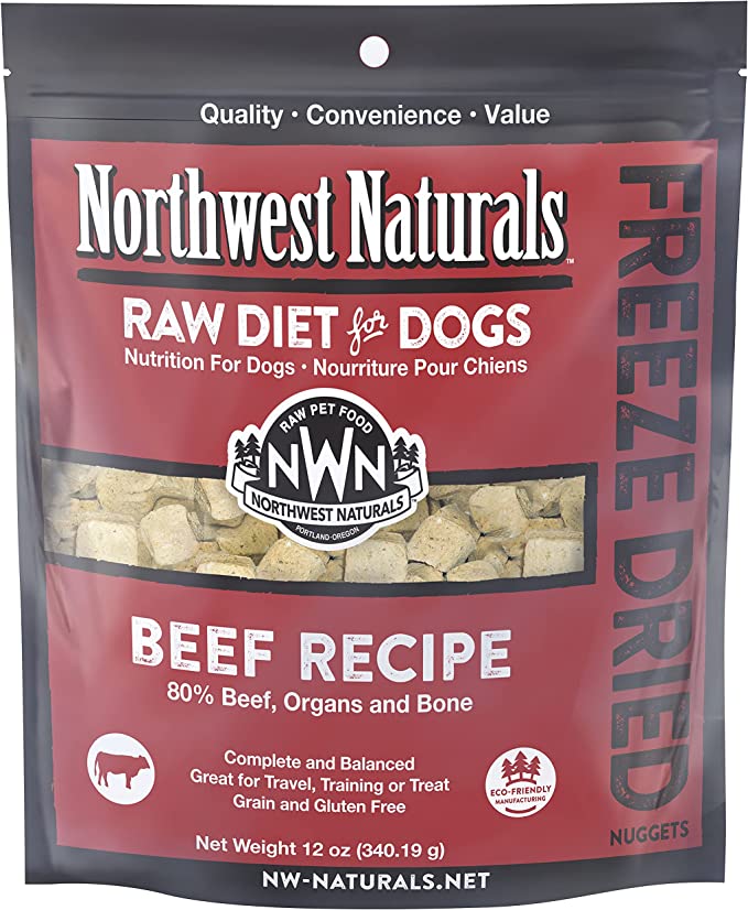 Northwest Naturals Freeze Dried Nuggets Beef for Dogs