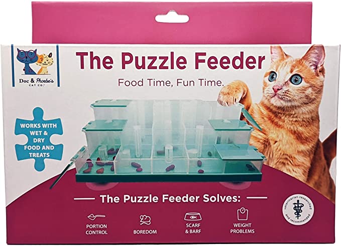 Cat Puzzle Feeder Cat Toy