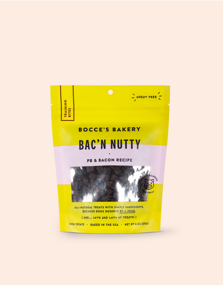 Bocce Bac'n Nutty Training Bites
