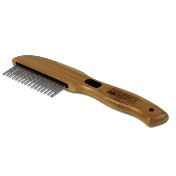 Bamboo Groom Rotating Pin Comb