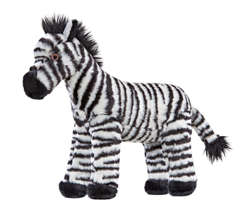 Bob The Zebra Plush Dog Toy