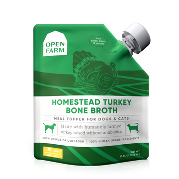 Open Farm Dog and Cat Bone Broth Turkey 12 oz